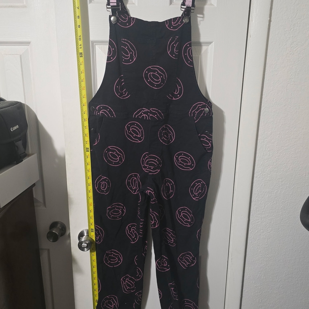 Odd Future OF OFWGKTA Overalls Women's Size Small Baggy Black Limited Edition